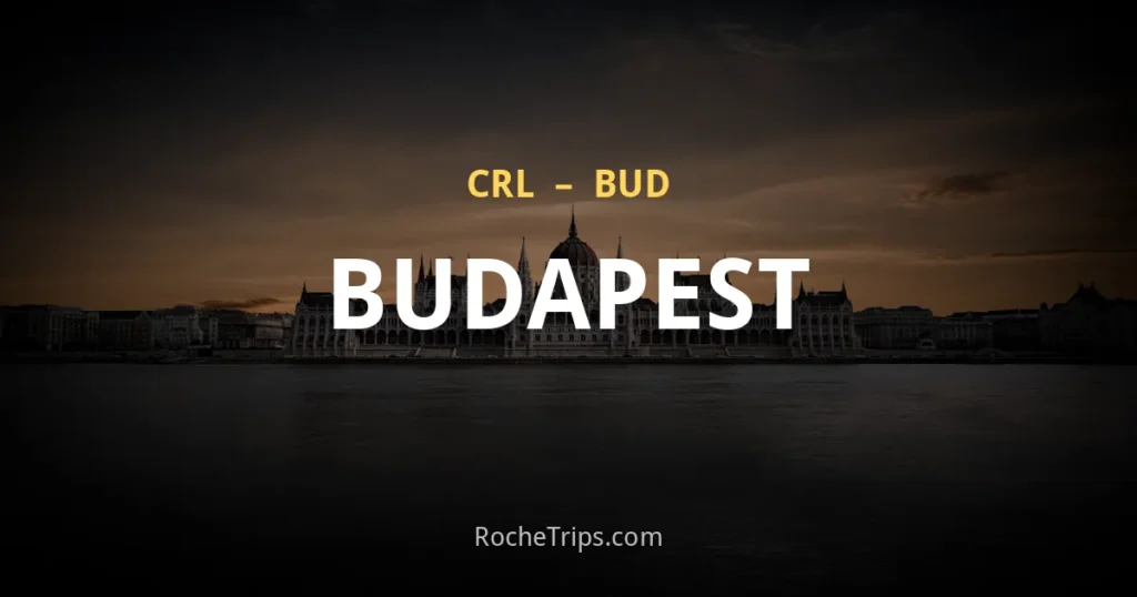 Boedapest vanaf Brussel-Charleroi: 44 euro