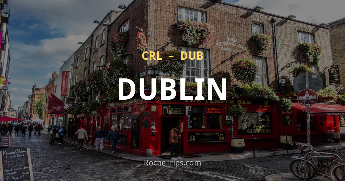Dublin ab Brüssel-Charleroi