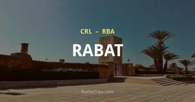 Rabat vanaf Brussel-Charleroi vanaf 58 euro