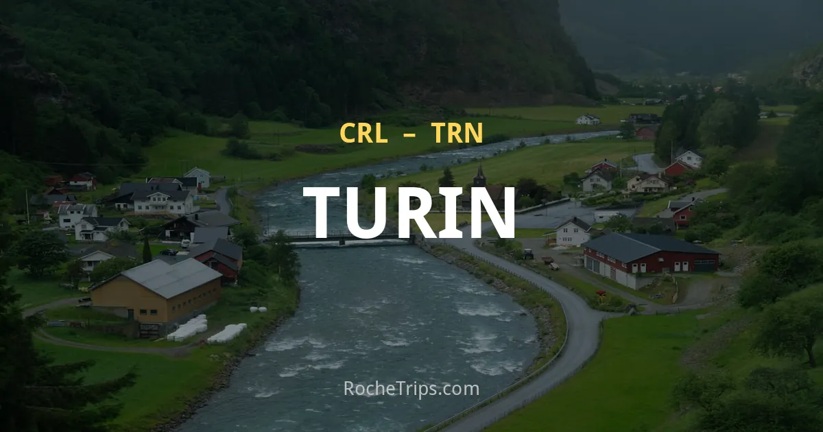 Turin ab Brüssel-Charleroi