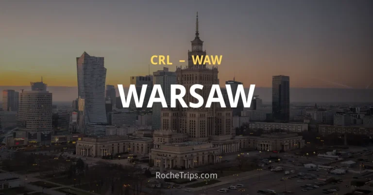 Warschau vanaf Brussel-Charleroi vanaf 48 euro