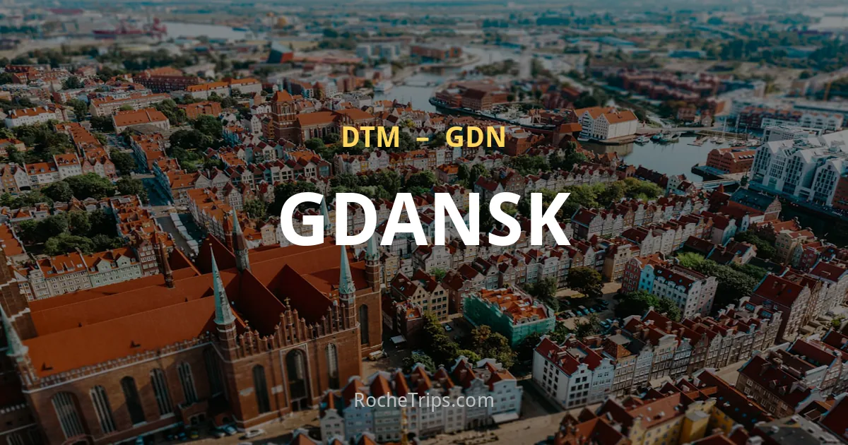 Gdansk vanaf Dortmund