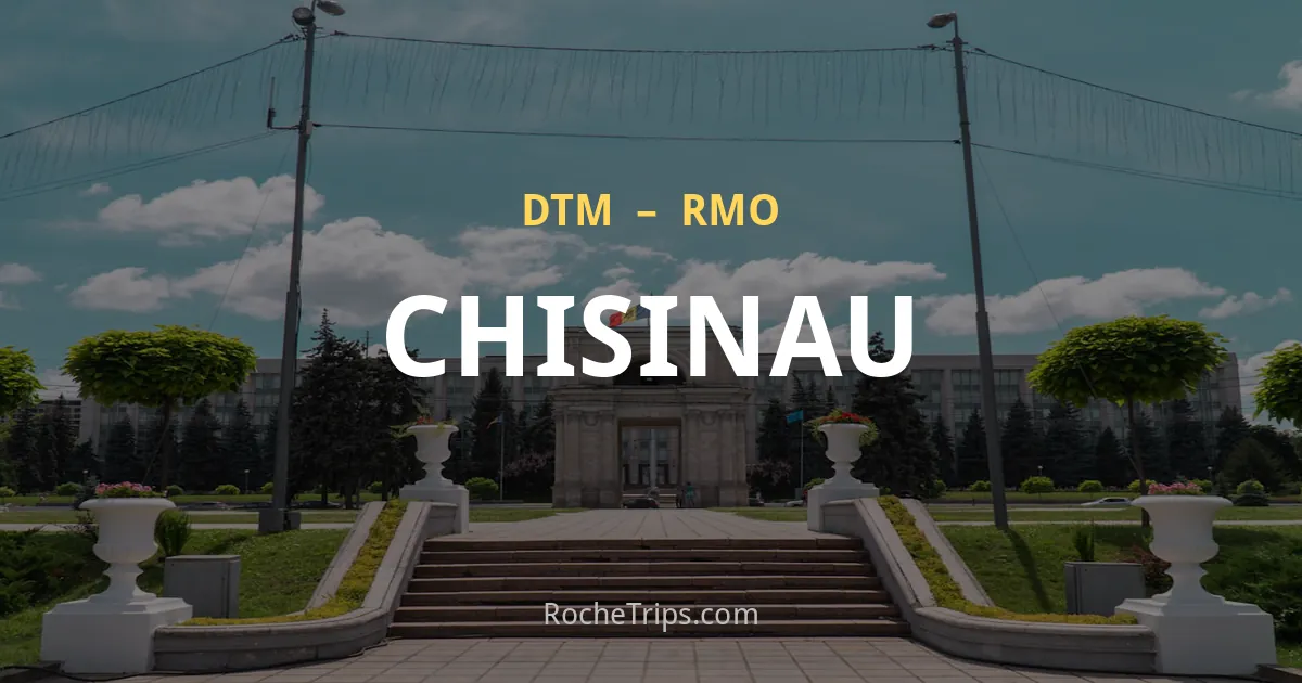 Chisinau vanaf Dortmund