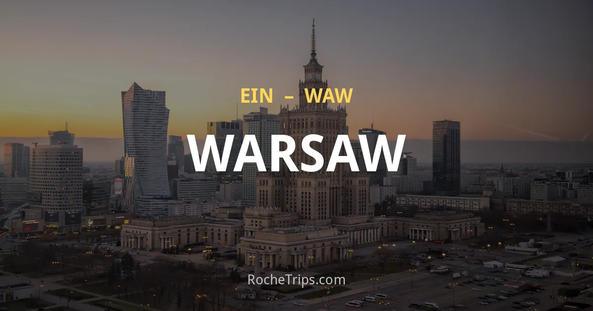 Warschau vanaf Eindhoven