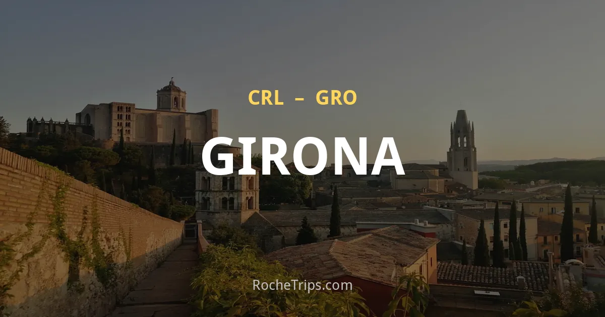 Girona vanaf Brussel-Charleroi