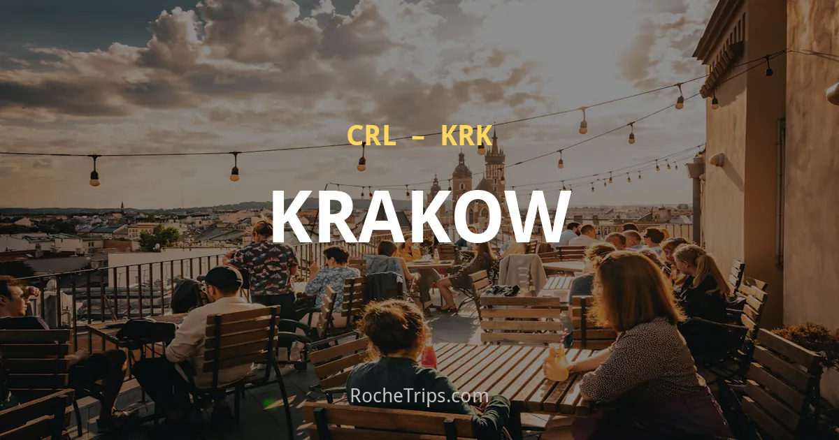 Krakau vanaf Brussel-Charleroi