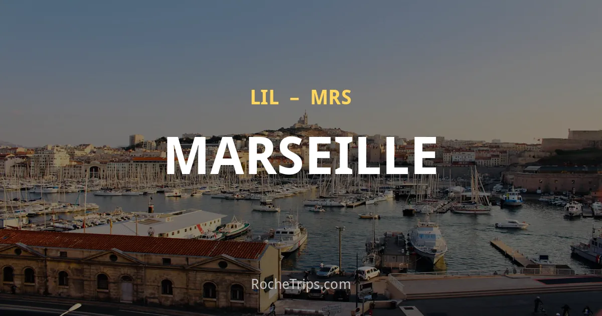 Marseille vanaf Rijsel (Lille)