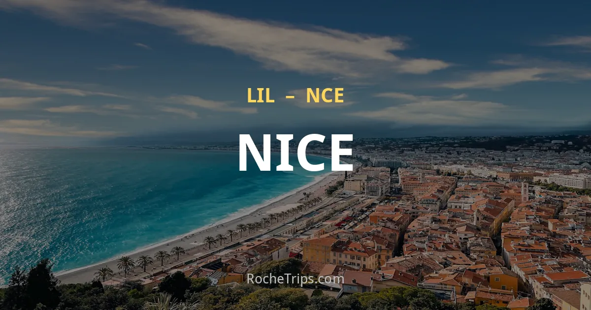 Nice vanaf Rijsel (Lille)
