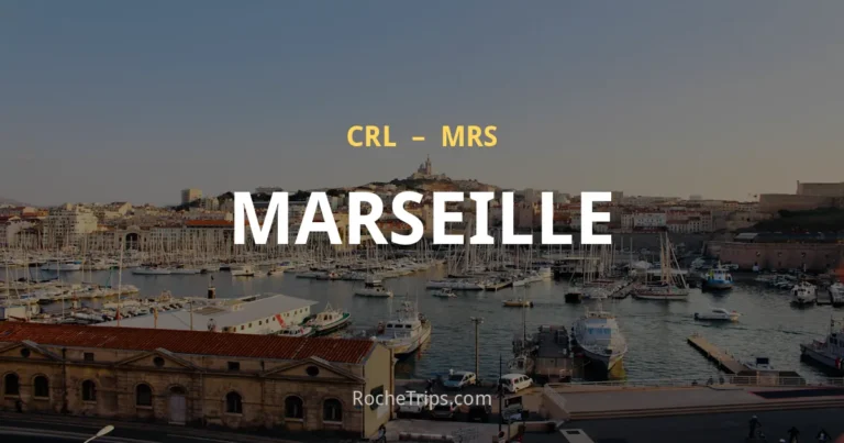 Marseille vanaf Brussel-Charleroi: 47 euro