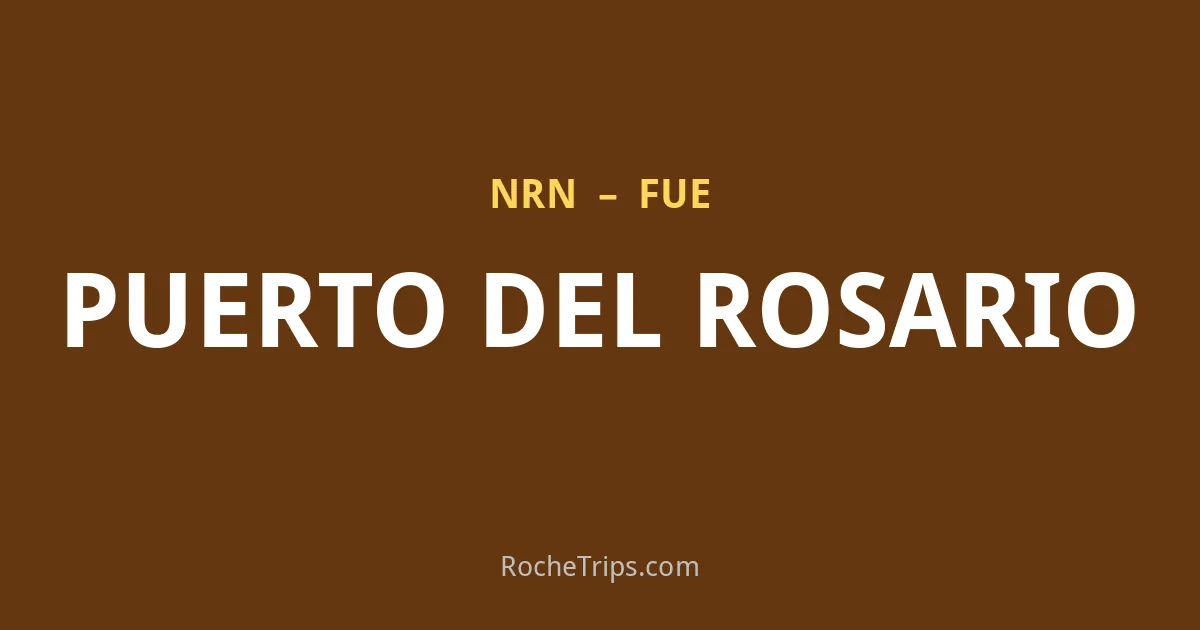 Puerto del Rosario ab Weeze