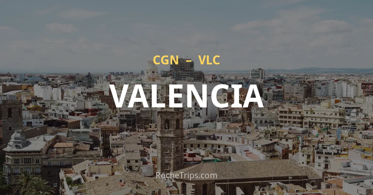 Valencia vanaf Keulen-Bonn
